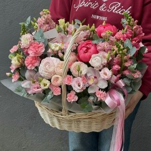 Композиция в корзине